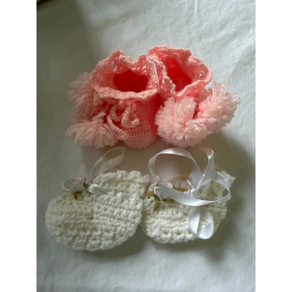 Handmade crochet baby